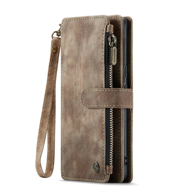 For Google Pixel 8 Pro CaseMe C30 Multifunctional Leather Phone Case(Brown)