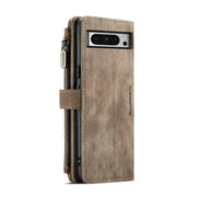 For Google Pixel 8 Pro CaseMe C30 Multifunctional Leather Phone Case(Brown)