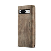 For Google Pixel 8 CaseMe C30 Multifunctional Leather Phone Case(Brown)