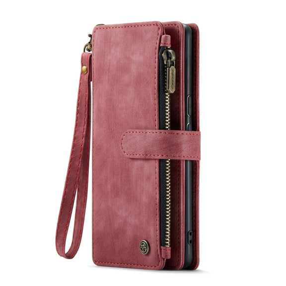 For Google Pixel 8 CaseMe C30 Multifunctional Leather Phone Case(Red)