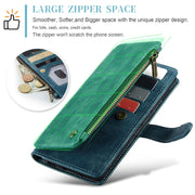For Google Pixel 8 CaseMe C30 Multifunctional Leather Phone Case(Blue)