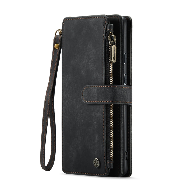For Google Pixel 8a CaseMe C30 Multifunctional Leather Phone Case(Black)