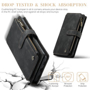 For Google Pixel 8a CaseMe C30 Multifunctional Leather Phone Case(Black)