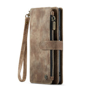 For Google Pixel 8a CaseMe C30 Multifunctional Leather Phone Case(Brown)