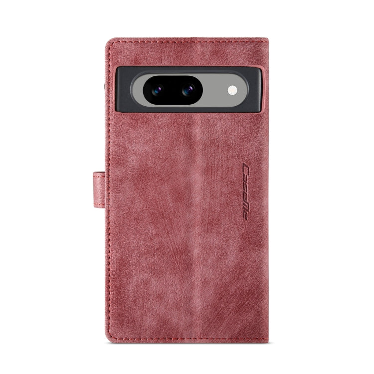 For Google Pixel 8a CaseMe C30 Multifunctional Leather Phone Case(Red)