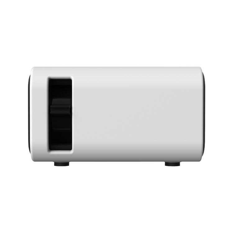 T300S 320x240 24ANSI Lumens Mini LCD Projector Supports Wired & Wireless Same Screen, Specification:UK Plug(White)