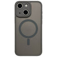 For iPhone 15 MagSafe Magnetic TPU Hybrid PC Phone Case(Titanium Gray) - free shipping - PMC TechLife - Order now!