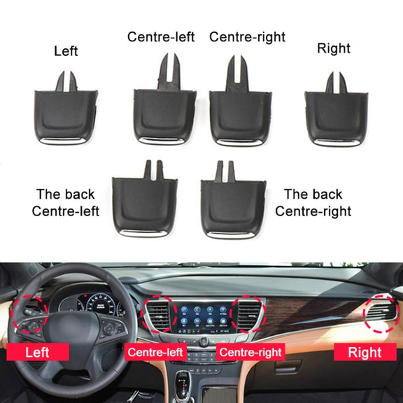 For Buick LaCrosse 2016-2021 Left-hand Drive Car Air Conditioning Air Outlet Paddle 26680098, Type:Front Row Right Side