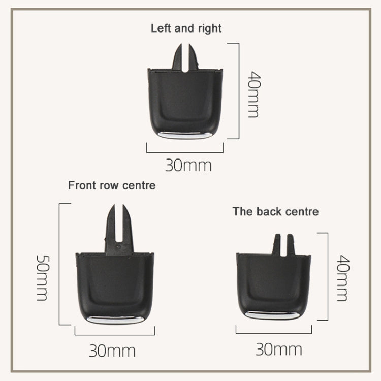For Buick LaCrosse 2016-2021 Left-hand Drive Car Air Conditioning Air Outlet Paddle 26680098, Type:Front Row Middle Left Side