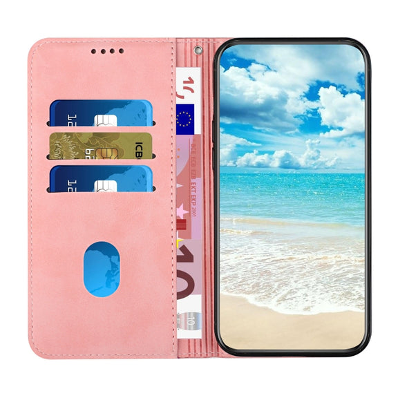 For Xiaomi Redmi K70 / K70 Pro Diamond Splicing Skin Feel Magnetic Leather Phone Case(Rose Gold)
