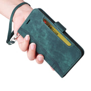 For iPhone 16 Pro Max BETOPNICE Dual-side Buckle Leather Phone Case(Green)