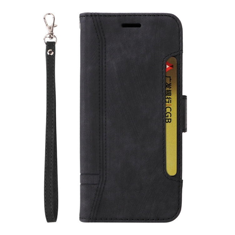 For iPhone 16 Pro BETOPNICE Dual-side Buckle Leather Phone Case(Black)