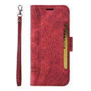For iPhone 16 Pro BETOPNICE Dual-side Buckle Leather Phone Case(Red)