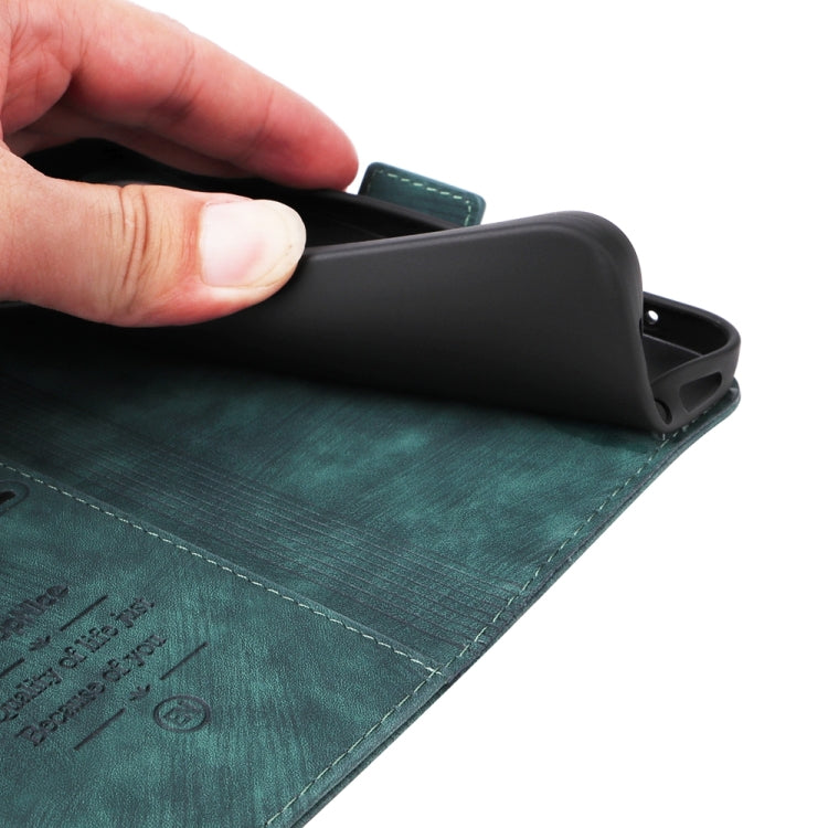 For iPhone 16 Pro BETOPNICE Dual-side Buckle Leather Phone Case(Green)