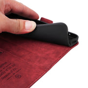 For iPhone 16 Plus BETOPNICE Dual-side Buckle Leather Phone Case(Red)