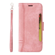 For iPhone 16 BETOPNICE Dual-side Buckle Leather Phone Case(Pink)