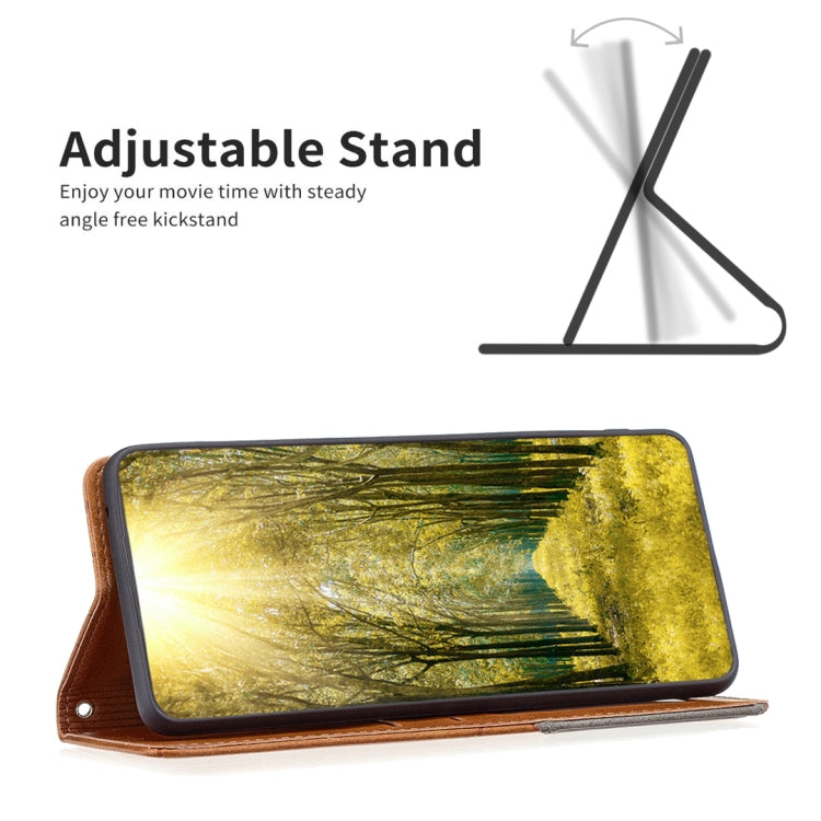 For iPhone 16 Pro Max Rhombus Texture Magnetic Leather Phone Case(Yellow)
