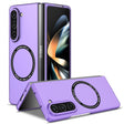 For Samsung Galaxy Z Fold5 Magsafe Magnetic Folding PC Phone Case(Purple) - Galaxy Z Fold5 Cases by PMC TechLife | Online Shopping South Africa | PMC TechLife