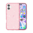For iPhone 16 Shockproof Terminator Glitter Powder Phone Case(Pink) - iPhone 16 Cases by PMC TechLife | Online Shopping South Africa | PMC TechLife | Buy Now Pay Later Mobicred