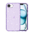 For iPhone 16e Shockproof Terminator Glitter Powder Phone Case(Purple) - free shipping - PMC TechLife - Order now!