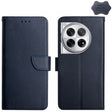 For OnePlus 12 5G Global Genuine Leather Fingerprint-proof Flip Phone Case(Black) - free shipping - PMC TechLife - Order now!