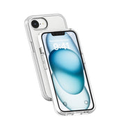 For iPhone 16e Shockproof Terminator Transparent Phone Case(Transparent)