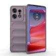 For Motorola Edge 50 Pro 5G Global Magic Shield TPU + Flannel Phone Case(Purple) - Motorola Cases by PMC TechLife | Online Shopping South Africa | PMC TechLife | Buy Now Pay Later Mobicred