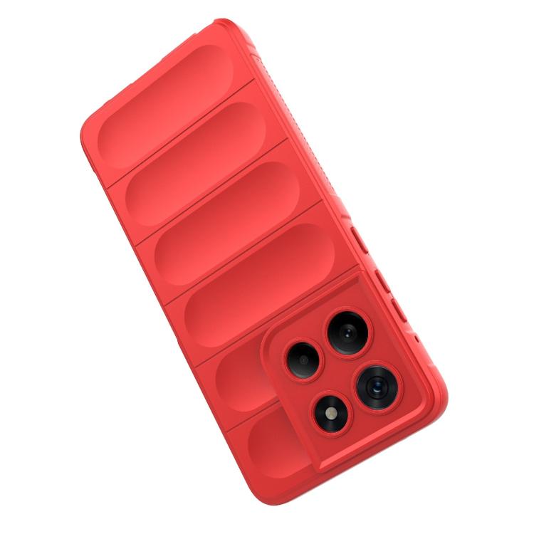 For Motorola Edge 60 Stylus 5G Global Magic Shield TPU + Flannel Phone Case(Wine Red)