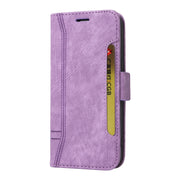 For Samsung Galaxy S24 Ultra BETOPNICE Dual-side Buckle Leather Phone Case(Purple)