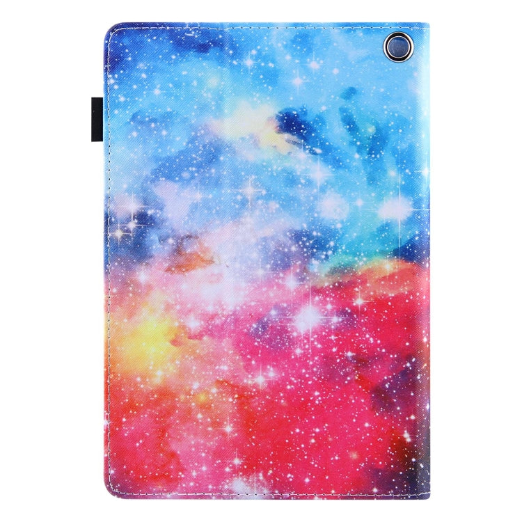 For Amazon Fire Max 11 2023 Colored Drawing Smart Leather Tablet Case(Beautiful Starry Sky)