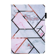 For Amazon Fire Max 11 2023 Colored Drawing Leather Smart Tablet Case(Grid)