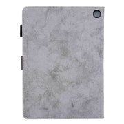 For Amazon Fire Max 11 2023 Cloth Texture Leather Smart Tablet Case(Grey)