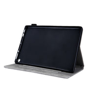 For Amazon Fire Max 11 2023 Cloth Texture Leather Smart Tablet Case(Grey)