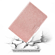 For Amazon Fire Max 11 2023 Glitter Powder Smart Leather Tablet Case(Rose Gold)
