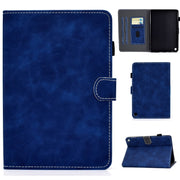 For Amazon Fire Max 11 2023 Cowhide Texture Smart Leather Tablet Case(Blue)