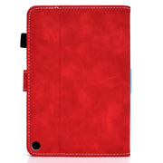 For Amazon Fire Max 11 2023 Cowhide Texture Smart Leather Tablet Case(Red)
