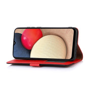 For iPhone 16 Pro KHAZNEH Litchi Texture Leather RFID Phone Case(Red)