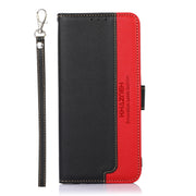 For iPhone 16e KHAZNEH Litchi Texture Leather RFID Phone Case(Black)