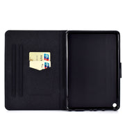 For Amazon Fire Max 11 2023 Colored Drawing Smart Leather Tablet Case(Arctic Fox)