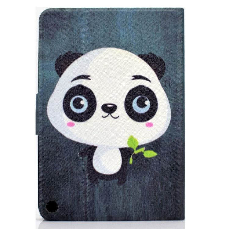 For Amazon Fire Max 11 2023 Colored Drawing Smart Leather Tablet Case(Big Head Bear)