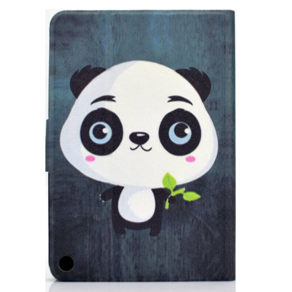 For Amazon Fire Max 11 2023 Colored Drawing Smart Leather Tablet Case(Big Head Bear)
