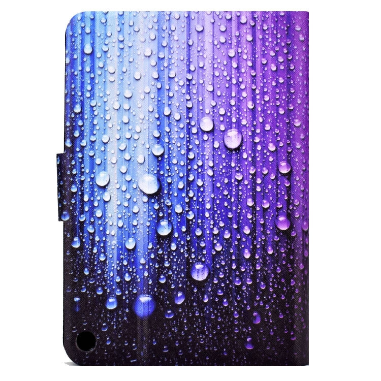 For Amazon Fire Max 11 2023 Colored Drawing Smart Leather Tablet Case(Waterdrop)