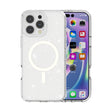 For iPhone 16 Pro Max Terminator Style Glitter Powder MagSafe Magnetic Phone Case(White) - iPhone 16 Pro Max Cases by PMC TechLife | Online Shopping South Africa | PMC TechLife | Buy Now Pay Later Mobicred
