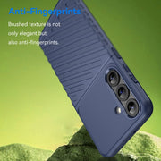 For Samsung Galaxy S25+ 5G Thunderbolt Shockproof TPU Phone Case(Blue)