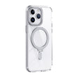 For iPhone 15 Pro Skin Feel MagSafe Shockproof Phone Case with Holder(White) - free shipping - PMC TechLife - Order now!