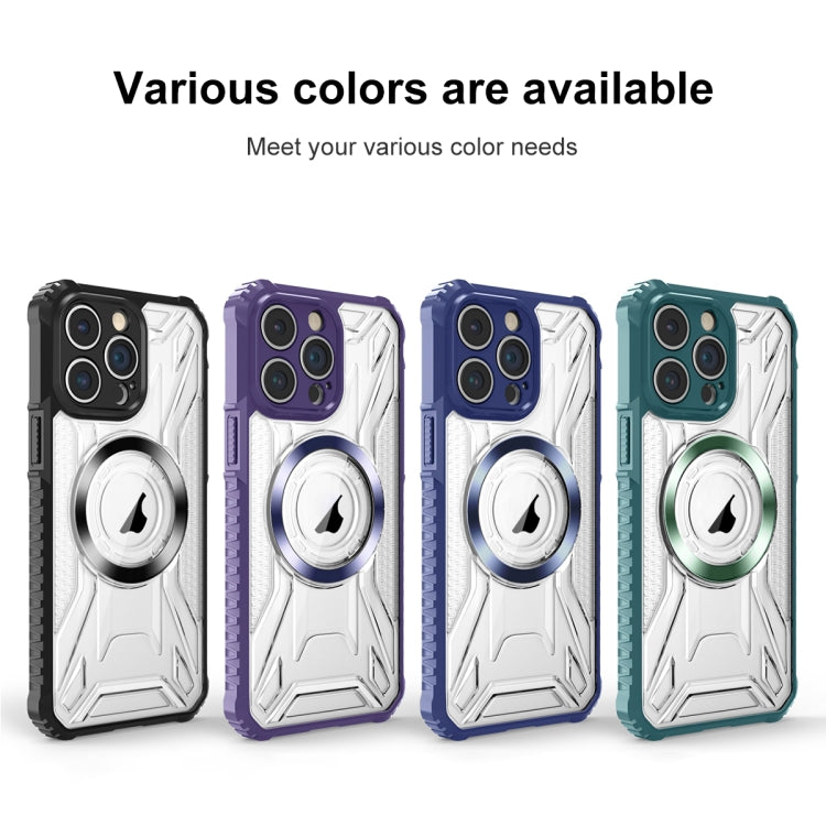For iPhone XR CD Texture Magsafe Phone Case(Dark Green)