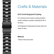 For Garmin Epix Pro 47mm Titanium Alloy Quick Release Watch Band(Titanium Gray)