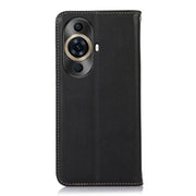 For Huawei Nova 11 Pro / 11 Ultra KHAZNEH Nappa Top Layer Cowhide Leather Phone Case(Black)