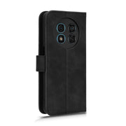 For Ulefone Note 15 Skin Feel Magnetic Flip Leather Phone Case(Black)