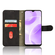 For Ulefone Note 15 Skin Feel Magnetic Flip Leather Phone Case(Black)